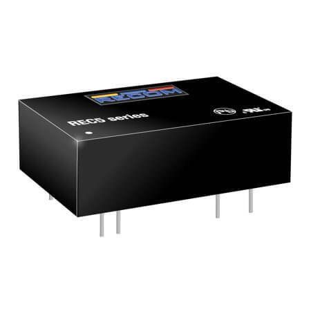 REC5-483.3SRWZ/H4/A/M/X2 DC/DC CONV 5W 18-72VDC 3.3VDC 1A DIP24 - 1