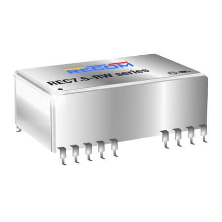 REC7.5-2409SRW/H2/A/M/SM DC/DC CONV 7.5W 18-36VDC 9VDC 833mA SMD24P - 1