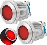 Red 10-24V 16mm LED Metal Indicator Light - 1