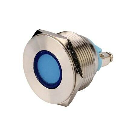 Red 3-9V 16mm LED Metal Indicator Light - 3