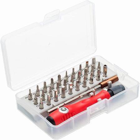 Red 32 in 1 Multi-Purpose Precision Screwdriver Set - 1