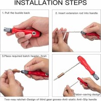 Red 32 in 1 Multi-Purpose Precision Screwdriver Set - 5