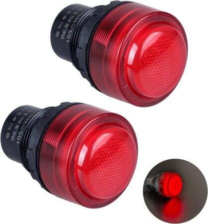 Red AC/DC24-36V 30mm BD0803 Explosion-Proof Anticorrosive Indicator Light - 1
