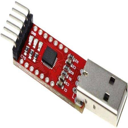 Red CP2102 USB 2.0 To TTL UART Module 5Pin - 1