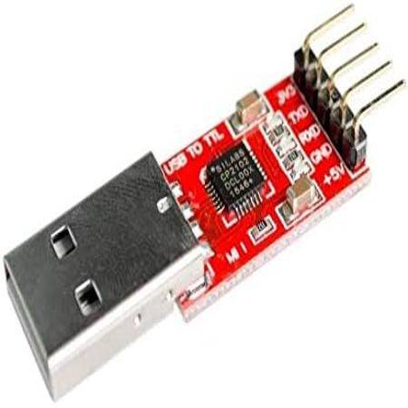 Red CP2102 USB 2.0 To TTL UART Module 5Pin - 3