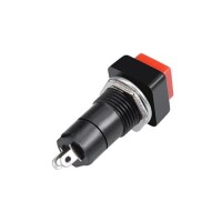 Red PBS-12B 12mm 2 PIN Off-On Momentary Self-Reset Square Push Button Switch - 2