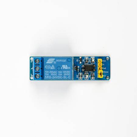  Relay Output 1 way Relay Module 24V Low Level Trigger With Optocoupler - 8