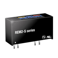 REM2-3.33.3S DC/DC CONV 2W 3.3VDC 3.3VDC 606mA SIP8 - 1