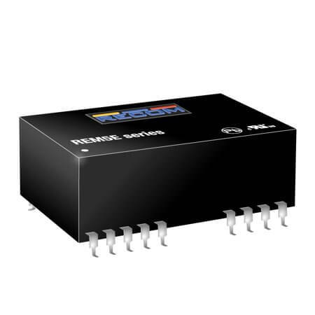 REM5E-4809D/R6/A/SMD/X1 DC/DC CONV 5W 36-75VDC +/-9VDC +/-277mA SMD24P - 1