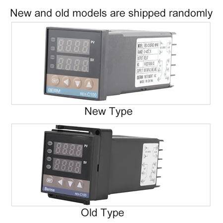 REX-C100 Dijital Termostat Sıcaklık Kontrol Cihazı Regülatörü SSR 12V Çıkış TC(K-J-S-E) / RTD (PT100- CU50) Evrensel Giriş - 6