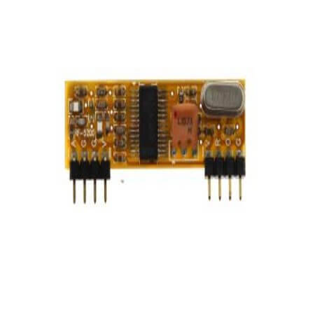 RF-5200-433B RF MODULE 433MHZ HIBRIT 44X11mm DIK AURORA - 1