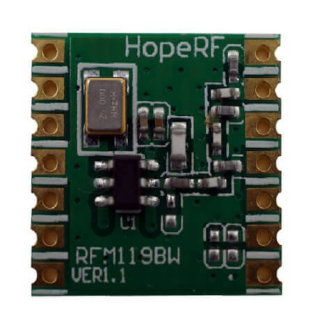 RFM119BW-868S2 RF TRANSMITTER MODULE 868MHZ SMD - 1