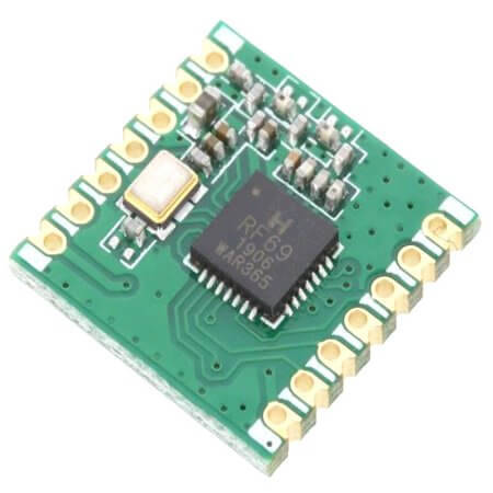 RFM69CW-868S2 RF TRANSCEIVER MODULE 868MHZ SMD - 1