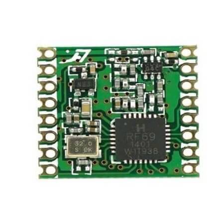 RFM69HCW-868S2 RF TRANSCEIVER MODULE H.POWER 868MHZ SMD - 1