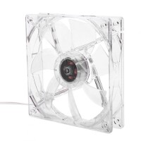 RGB 12cm Sessiz Şasi Fan 4 Renk Led Aydınlatma Masaüstü PC Kasası İçin Büyük 4 PIN Soğutucu (Çift Diyafram-Dört Renk) - 1