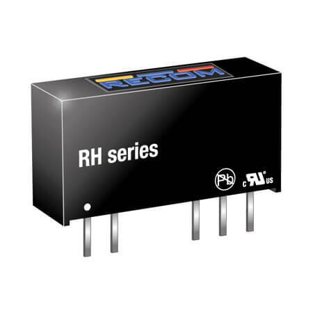 RH-1209D/P DC/DC CONV 1W 12VDC +/-9VDC +/-56mA SIP7 - 1