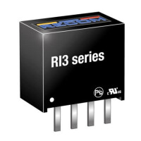 RI3-2405S/H2 DC/DC CONV 3W 24VDC 5VDC 600mA SIP4 - 1