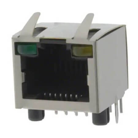 RJHSE-5381 MODULAR JACK THT R/A 8P8C (RJ45,Ethernet) - 1
