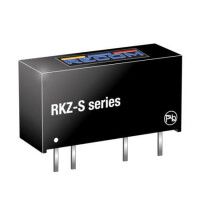 RKZ-2405S/P DC/DC CONV 2W 24VDC 5VDC 400mA SIP7 - 1
