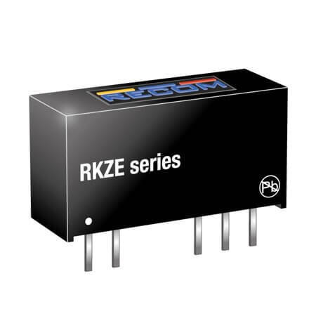 RKZE-1505D DC/DC CONV 2W 15VDC +/-5VDC +/-200mA SIP7 - 1