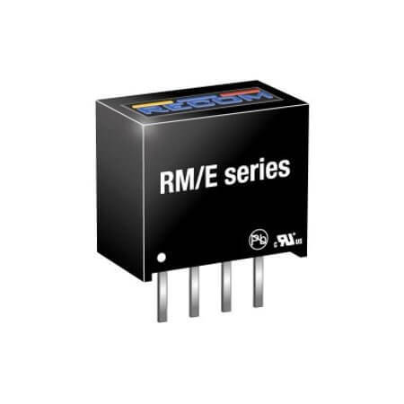 RM-1205S/EH DC/DC CONV 0.25W 12VDC 5VDC 50mA SIP4 - 1