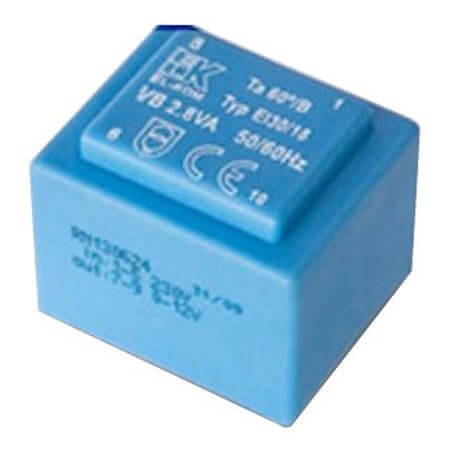 RN130644 TRAFO DOKUMLU 2.8VA 230V/2x0-12V - 1