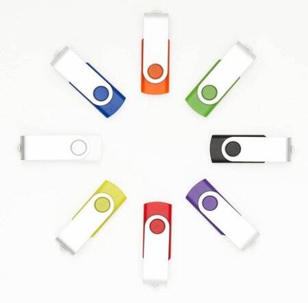 Robot Cube Mavi U101 Mini Su Geçirmez U Disk USB2.0 32GB - 3