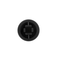 Round Cap For Square Tactile Switch For 12x12x7.3mm Square Switch Black Color - 6
