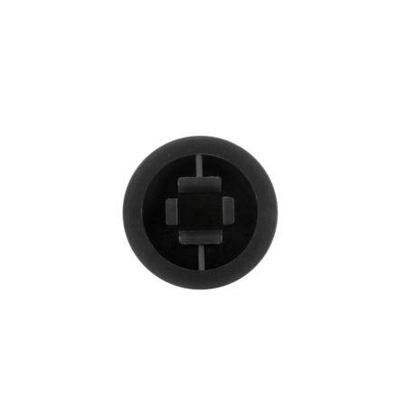 Round Cap For Square Tactile Switch For 12x12x7.3mm Square Switch Black Color - 6