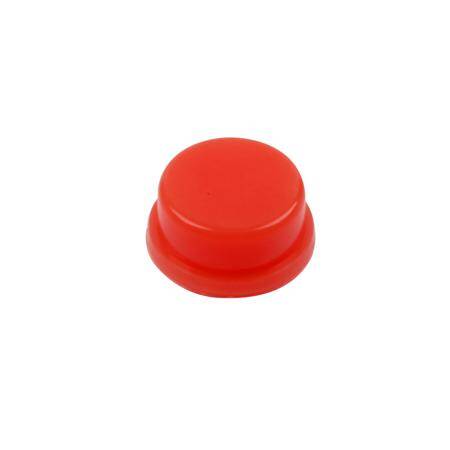 Round Cap For Square Tactile Switch For 12x12x7.3mm Square Switch Red Color - 1