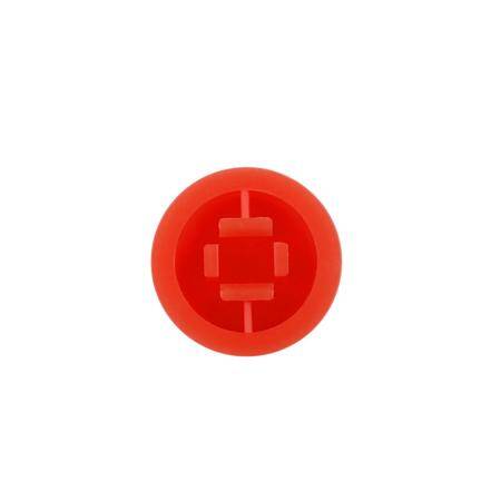 Round Cap For Square Tactile Switch For 12x12x7.3mm Square Switch Red Color - 5