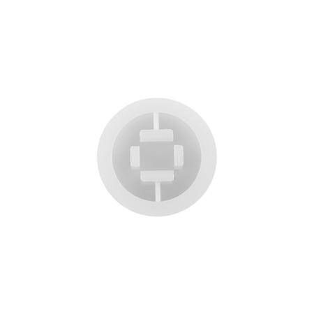 Round Cap For Square Tactile Switch For 12x12x7.3mm Square Switch white Color - 7