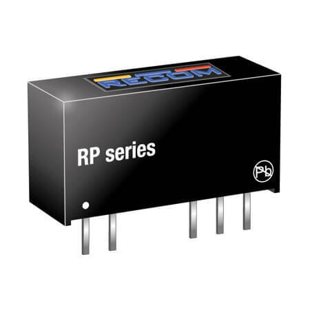 RP-0909D DC/DC CONV 1W 9VDC +/-9VDC +/-56mA SIP7 - 1