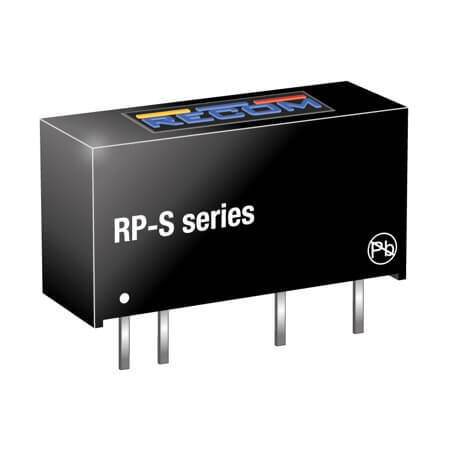 RP-1209S DC/DC CONV 1W 12VDC 9VDC 111mA SIP7 - 1