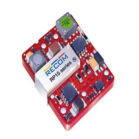 RP15-243.3SOF/P DC/DC CONV 15W 18-36VDC 3.3VDC 3.5A Op Fr - 1