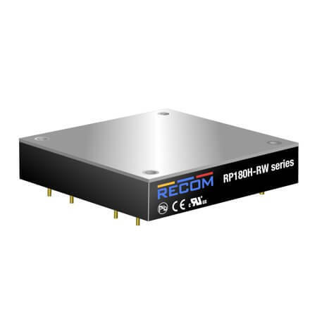 RP180H-11048SRW/P-HC DC/DC CONV 182W 43-160VDC 48VDC 3.8A Half Bric - 1