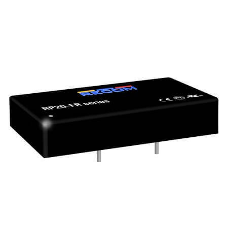 RP20-2415SFR/P DC/DC CONV 20W 9-36VDC 15VDC 1.33A 2