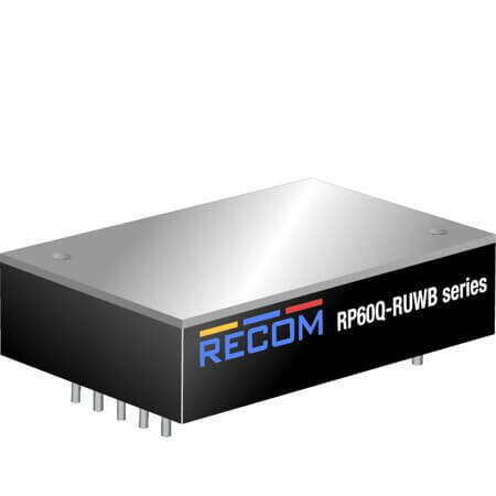 RP60Q-11048SRUWB/P DC/DC CONV 60W 14-160VDC 48VDC 1.25A - 1