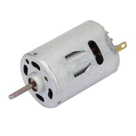 RS-385 DC 6V 5000RPM Mini Fırçalı DC Motor - Motor Çapı: 27.6mm - 2