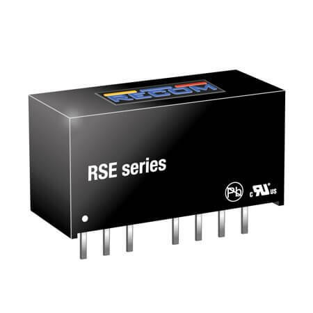 RSE-0505S/H2 DC/DC CONV 2W 4.5-9VDC 5VDC 400mA SIP8 - 1