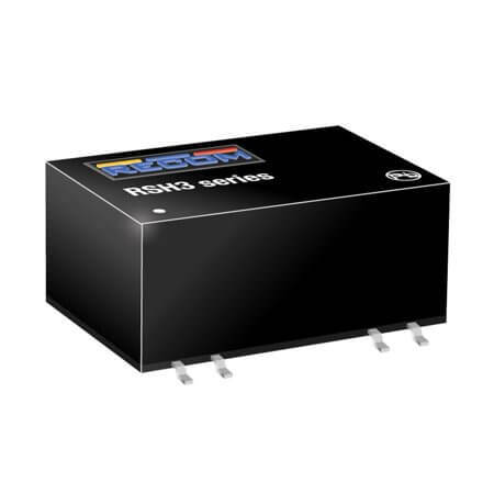 RSH3-2424S/H2-R DC/DC CONV 18-36VDC 3W 24VDC 125mA 2kV - 1