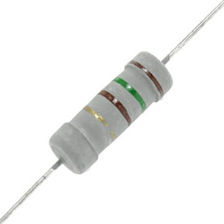 RSMO-1W-0R82J-ALP RES.M.OXIDE 1W 820m Ohms 5% THT - 1