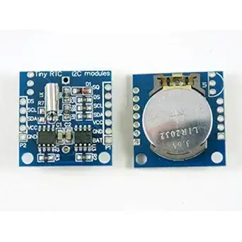 RTC DS1307 24C32 Real Time Clock Module with CR2032 Battery - 1