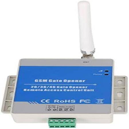 RTU5034 2G GSM Gate Opener Access Relay Switch Remote Control by Free Call Home Alarm System Security for Automatic Door Opener - 1