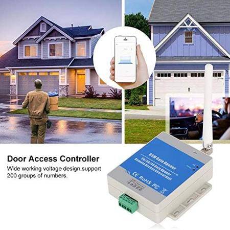 RTU5034 2G GSM Gate Opener Access Relay Switch Remote Control by Free Call Home Alarm System Security for Automatic Door Opener - 3
