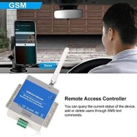 RTU5034 2G GSM Gate Opener Access Relay Switch Remote Control by Free Call Home Alarm System Security for Automatic Door Opener - 4