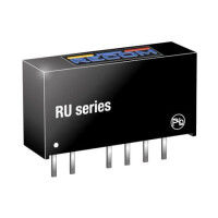 RU-050505/HP DC/DC CONV 1W 5VDC 5VDC 100mA SIP7 - 1