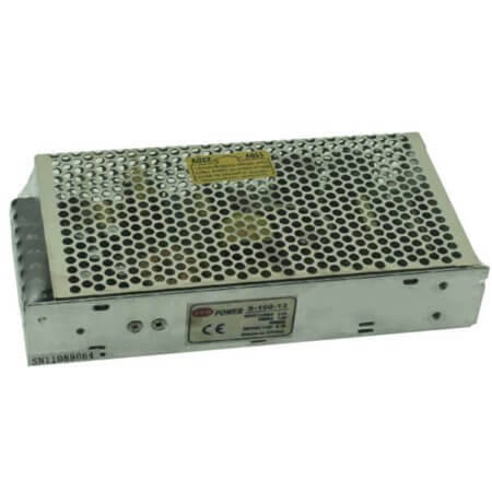 S-100-12 POWER SUPPLY 8.5A 12VDC LED POWER - 1