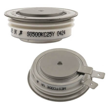 S0500KC25Y-U9900 THYRISTOR DISC GTO SINGLE 330A 2500V CHASSIS - 1