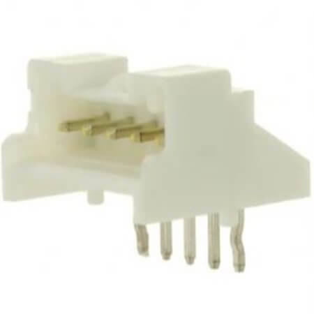 S05B-PASK-2(LF)(SN) CON.T.B.2.00MM 5P 90C MALE WHITE - 1
